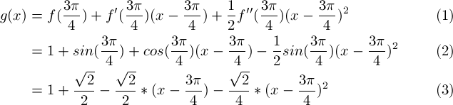 Taylor Series Tutorial By Chris Tralie