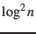 $ \log^2 n$